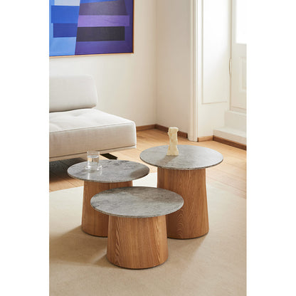 Niveau 17.4"W Round Coffee Table