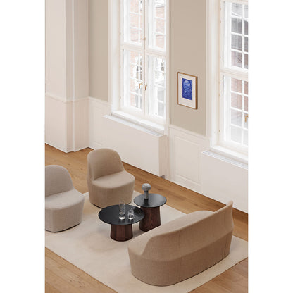 Niveau 17.4"W Round Coffee Table