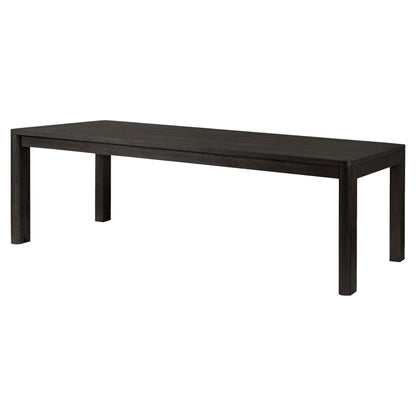Noeline Extension Dining Table - Smoked Black Resawn Oak
