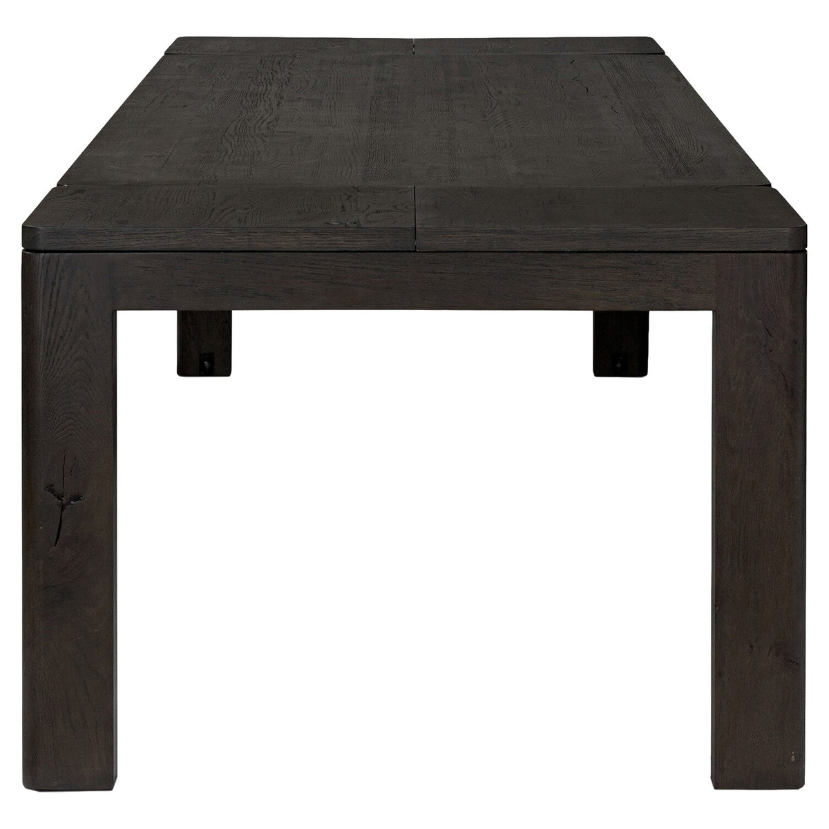Noeline Extension Dining Table - Smoked Black Resawn Oak