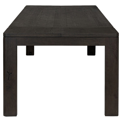 Noeline Extension Dining Table - Smoked Black Resawn Oak
