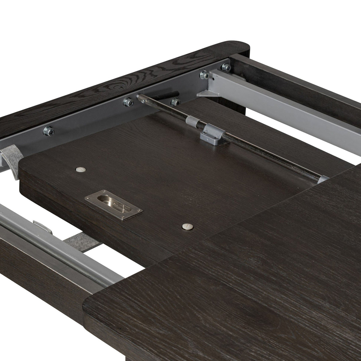 Noeline Extension Dining Table - Smoked Black Resawn Oak