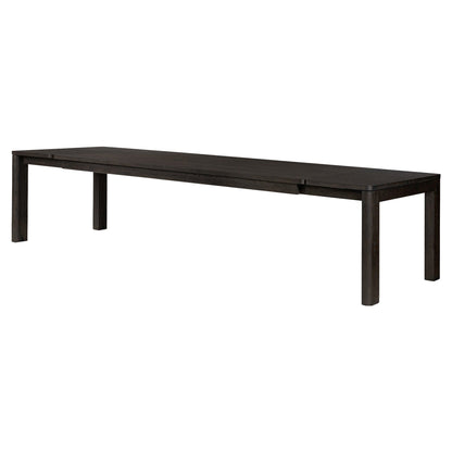 Noeline Extension Dining Table - Smoked Black Resawn Oak