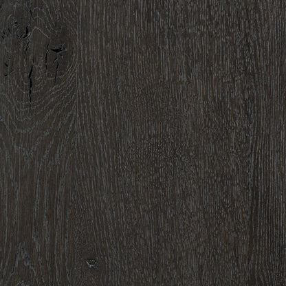 Noeline Wide Bookcase - Smoked Black Oak
