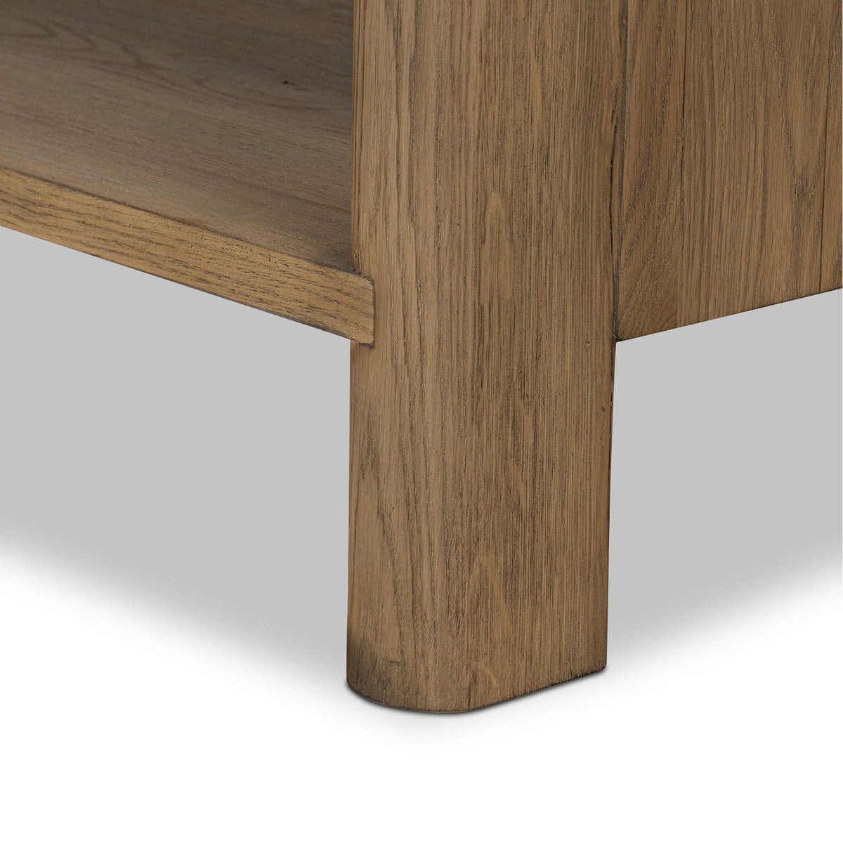 Noeline Wide Bookcase - Worn Oak