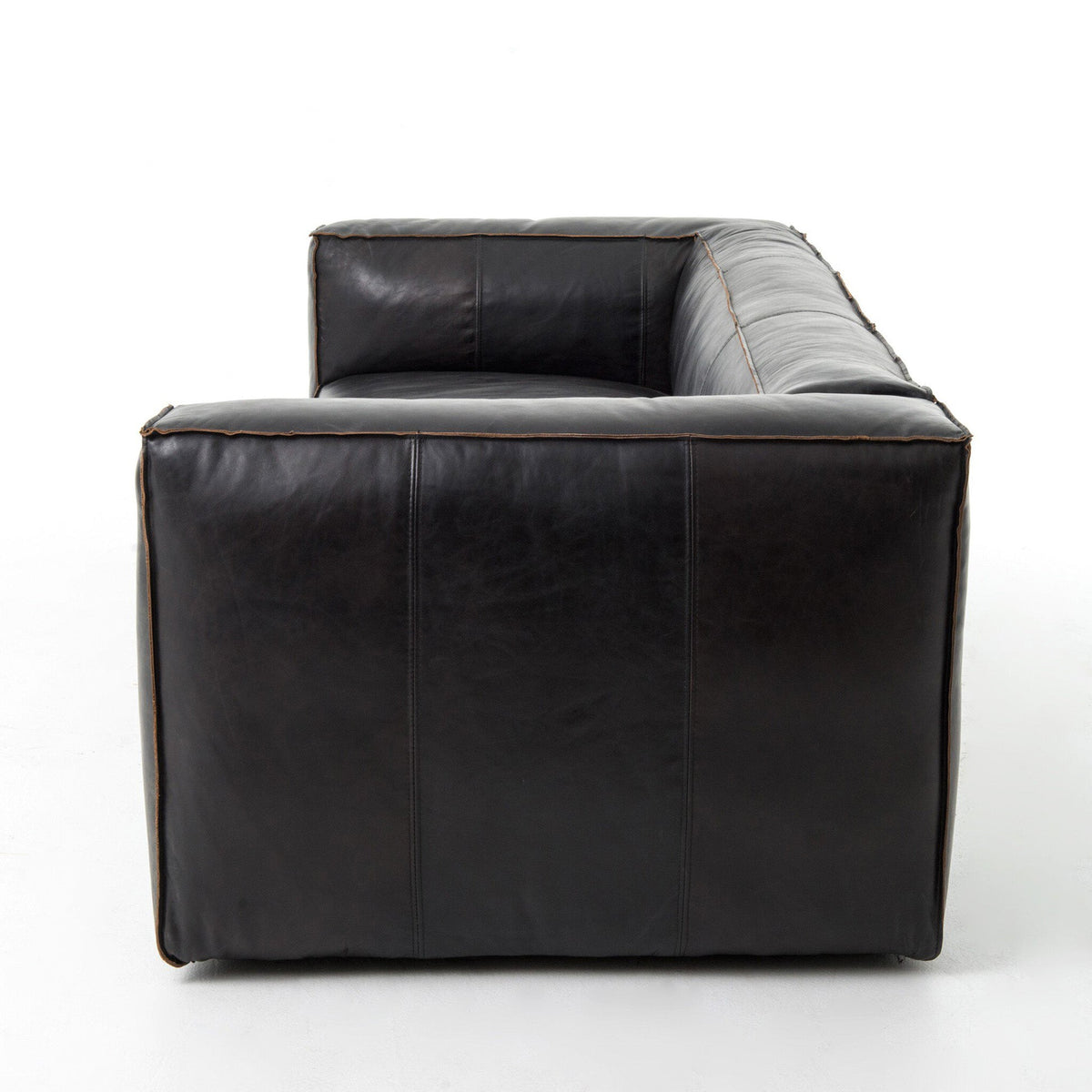 Nolita Reverse Stitch Sofa - Rider Black