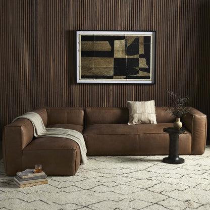 Nolita Sectional - Natural Washed Sand - Left Chaise