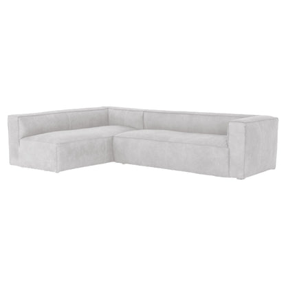 Nolita Sectional - Natural Washed Sand - Left Chaise