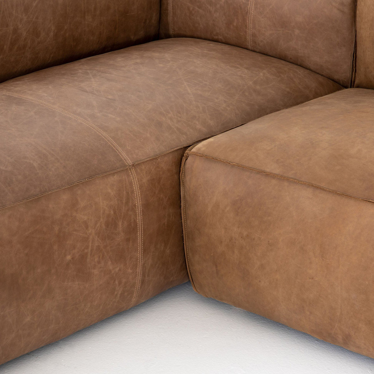 Nolita Sectional - Natural Washed Sand - Left Chaise