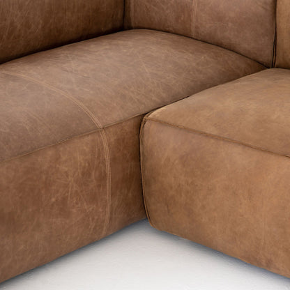 Nolita Sectional - Natural Washed Sand - Left Chaise