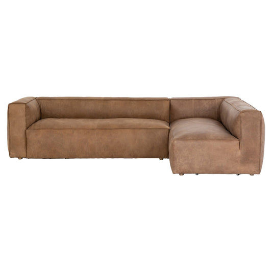 Nolita Sectional - Natural Washed Sand - Modular