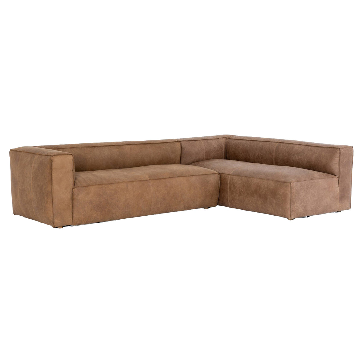 Nolita Sectional - Natural Washed Sand - Modular