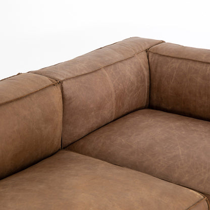 Nolita Sectional - Natural Washed Sand - Modular