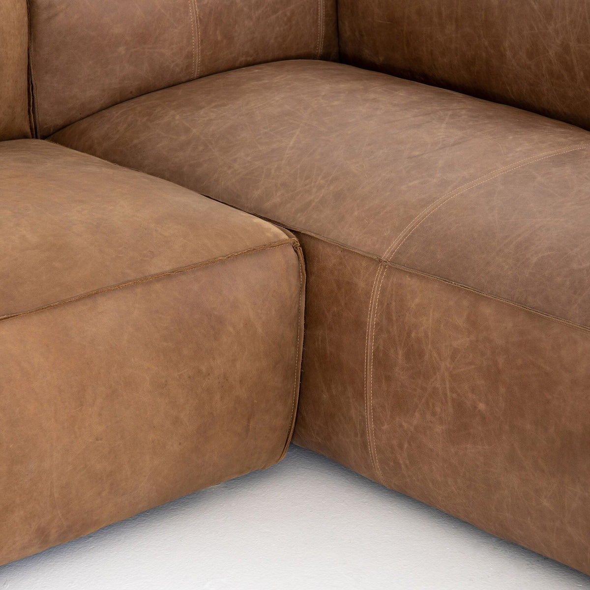 Nolita Sectional - Natural Washed Sand - Modular