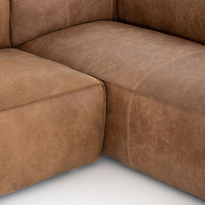 Nolita Sectional - Natural Washed Sand - Modular