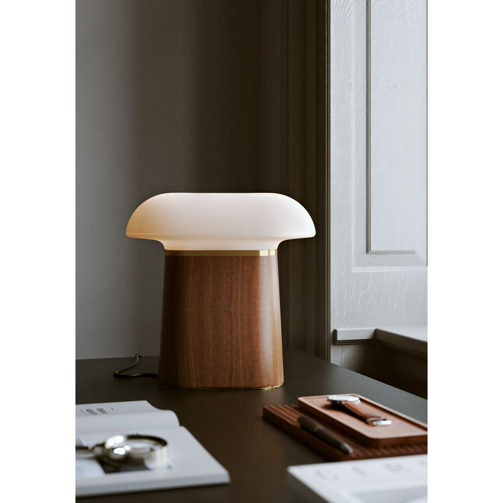 Nova Table Lamp - Walnut