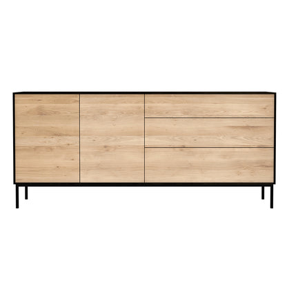 Oak Blackbird sideboard - 2 doors - 3 drawers