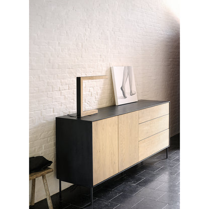 Oak Blackbird sideboard - 2 doors - 3 drawers