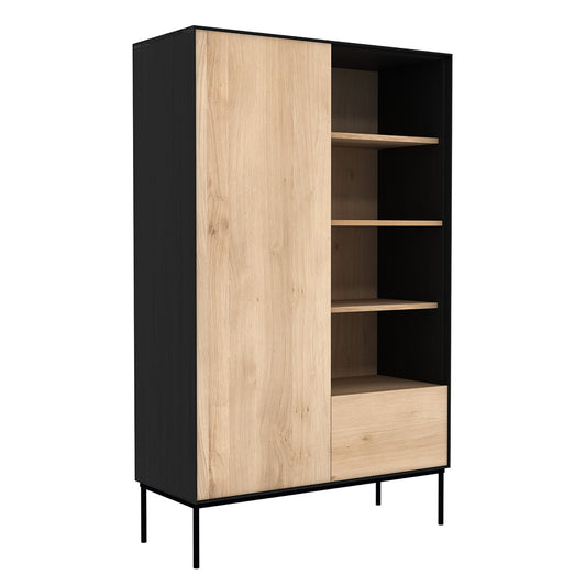 Oak Blackbird storage cupboard - 1 door - 1 drawer