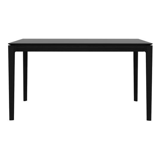 Oak Bok dining table - black