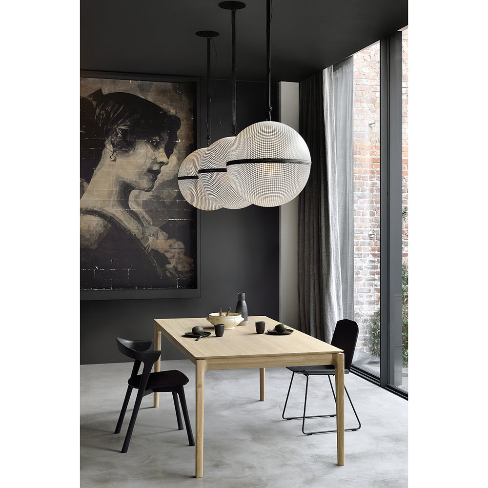 Oak Bok extendable dining table