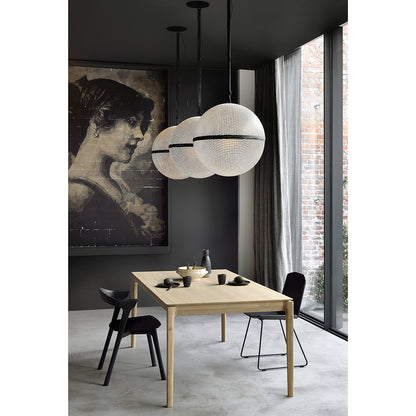 Oak Bok extendable dining table
