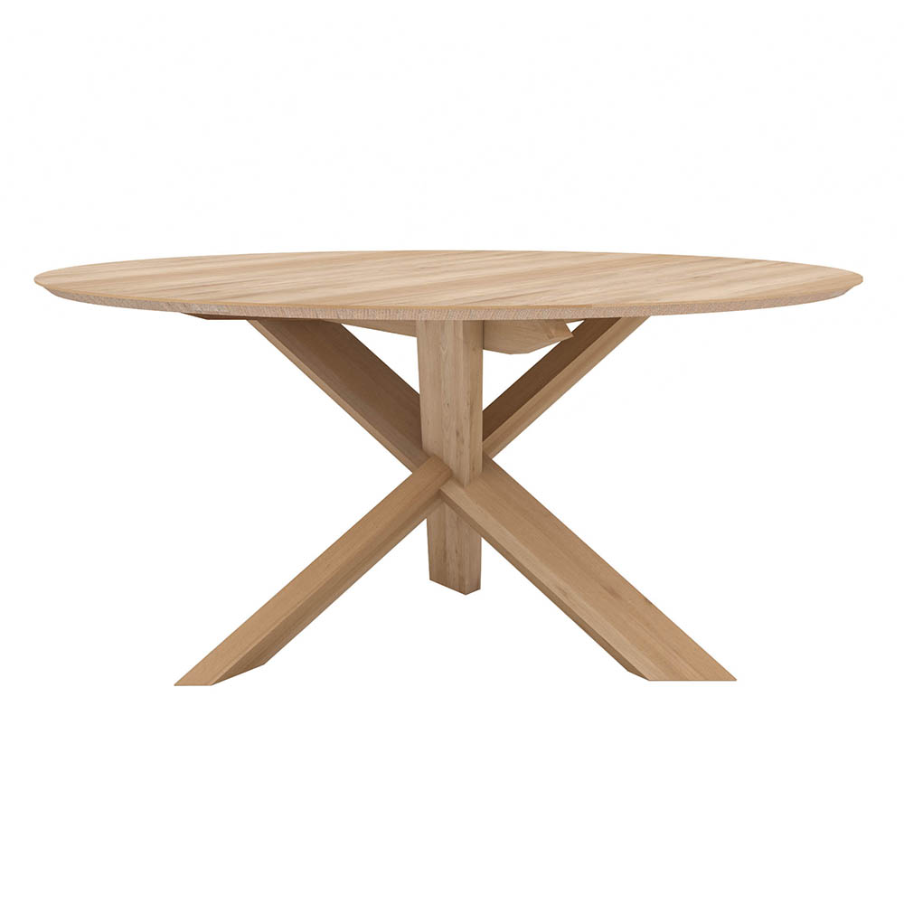 Oak Circle dining table