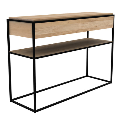 Oak Monolit console - Black