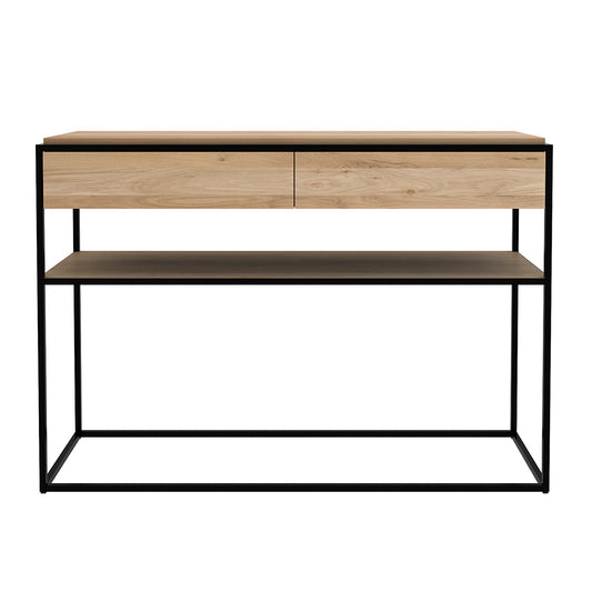 Oak Monolit console - Black