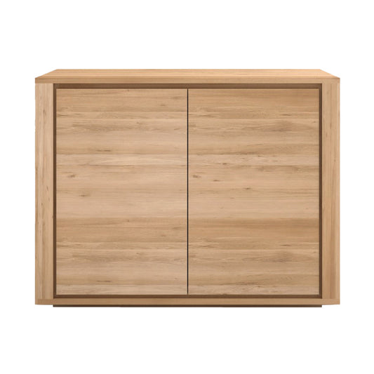 Oak Shadow sideboard - 2 doors