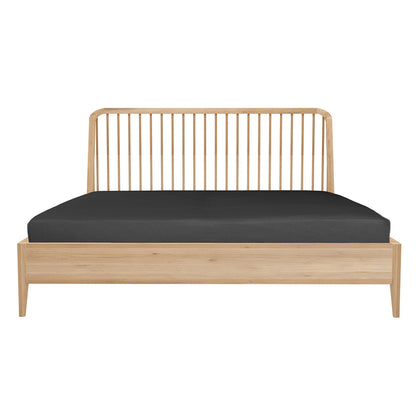 Spindle Bed - Oak