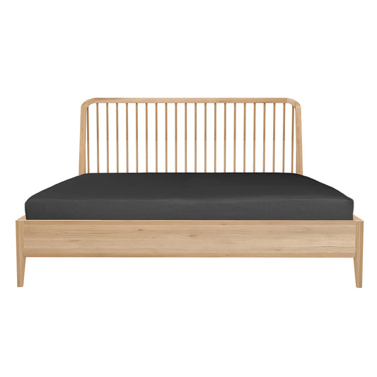 Spindle Bed - Oak
