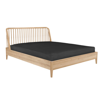 Spindle Bed - Oak