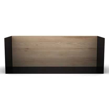 Oak U shelf M  -  Black