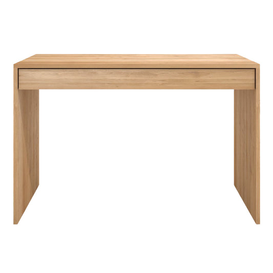 Oak Wave desk - 1 drawer