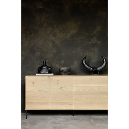 Oak Whitebird sideboard - 2 doors - 3 drawers