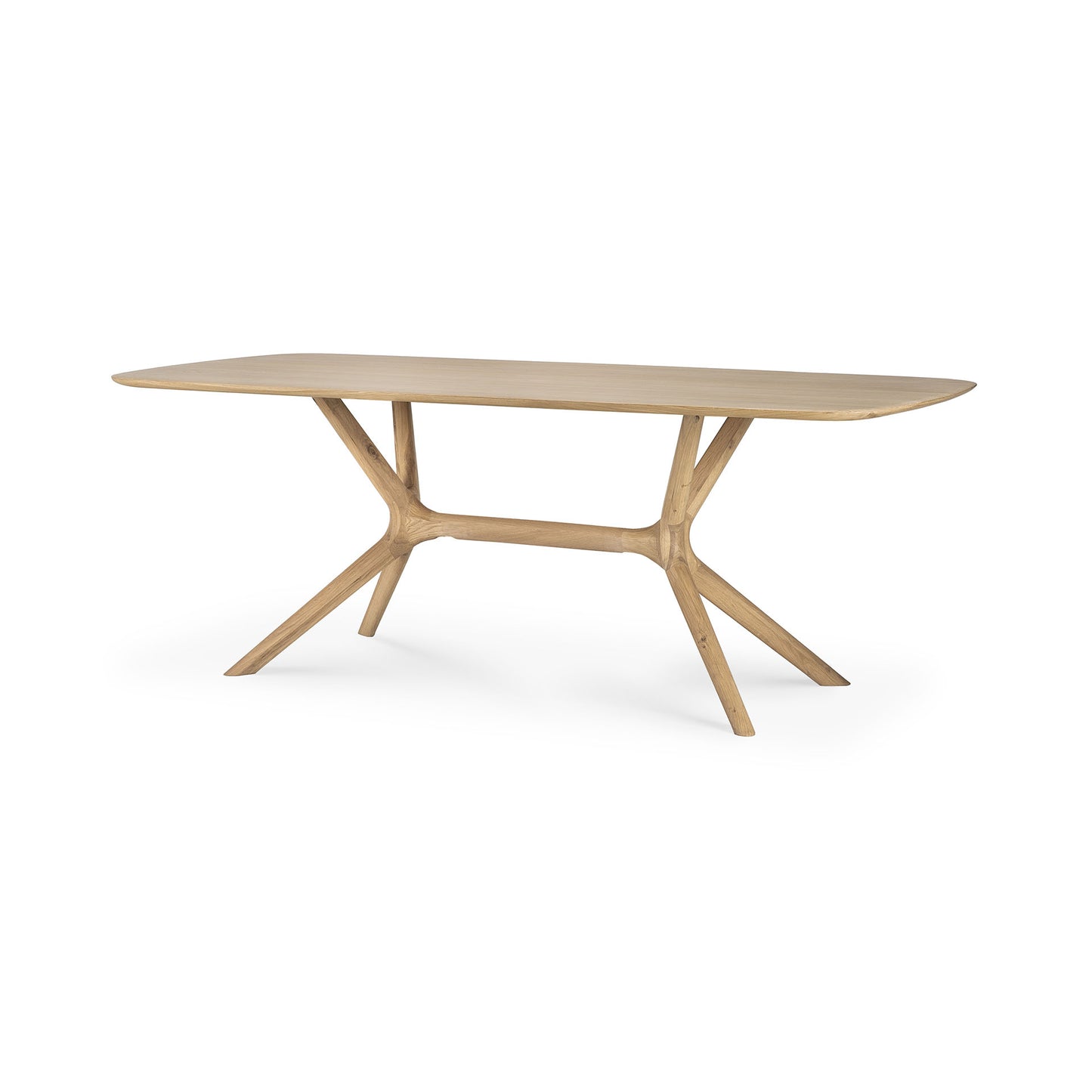 Oak X Dining Table