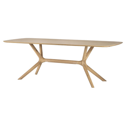 Oak X Dining Table