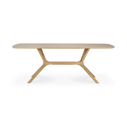 Oak X Dining Table