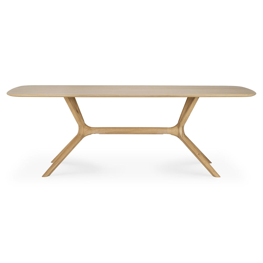 Oak X Dining Table