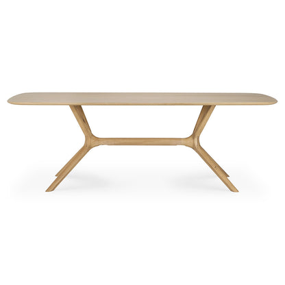 Oak X Dining Table