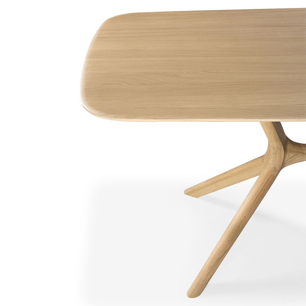 Oak X Dining Table
