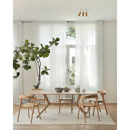 Oak X Dining Table