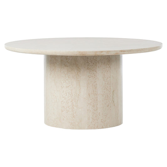 Oakland Outdoor Dining Table - Outdoor Cream Marble