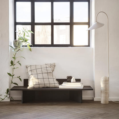 Oblique Bench - Black Oiled Oak