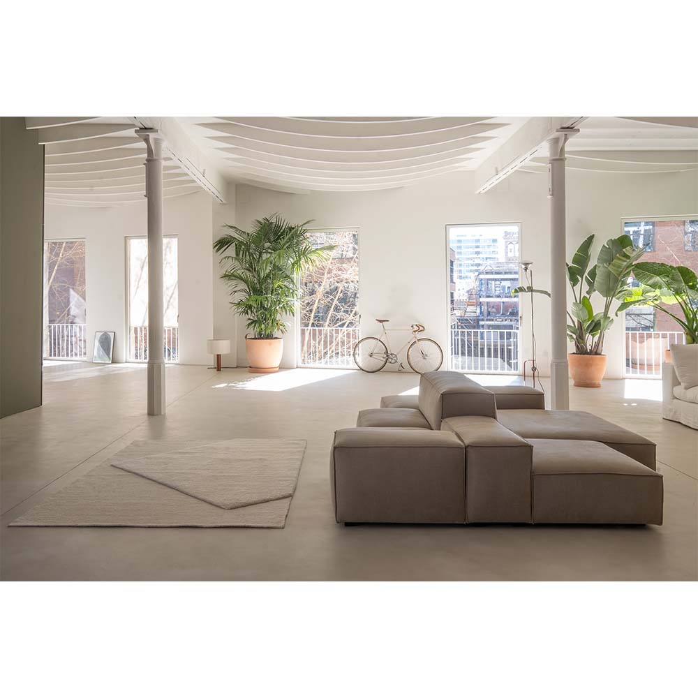 Oblique Rug - Ivory, Pattern A