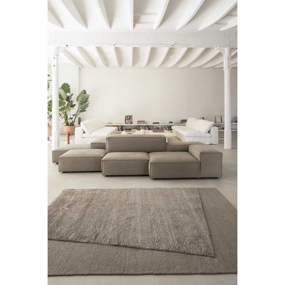 Oblique Rug - Obsidian, Pattern B