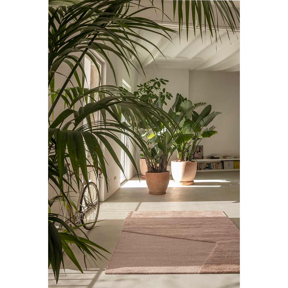 Oblique Rug - Pink Quartz, Pattern D