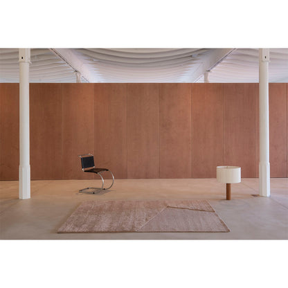 Oblique Rug - Pink Quartz, Pattern D