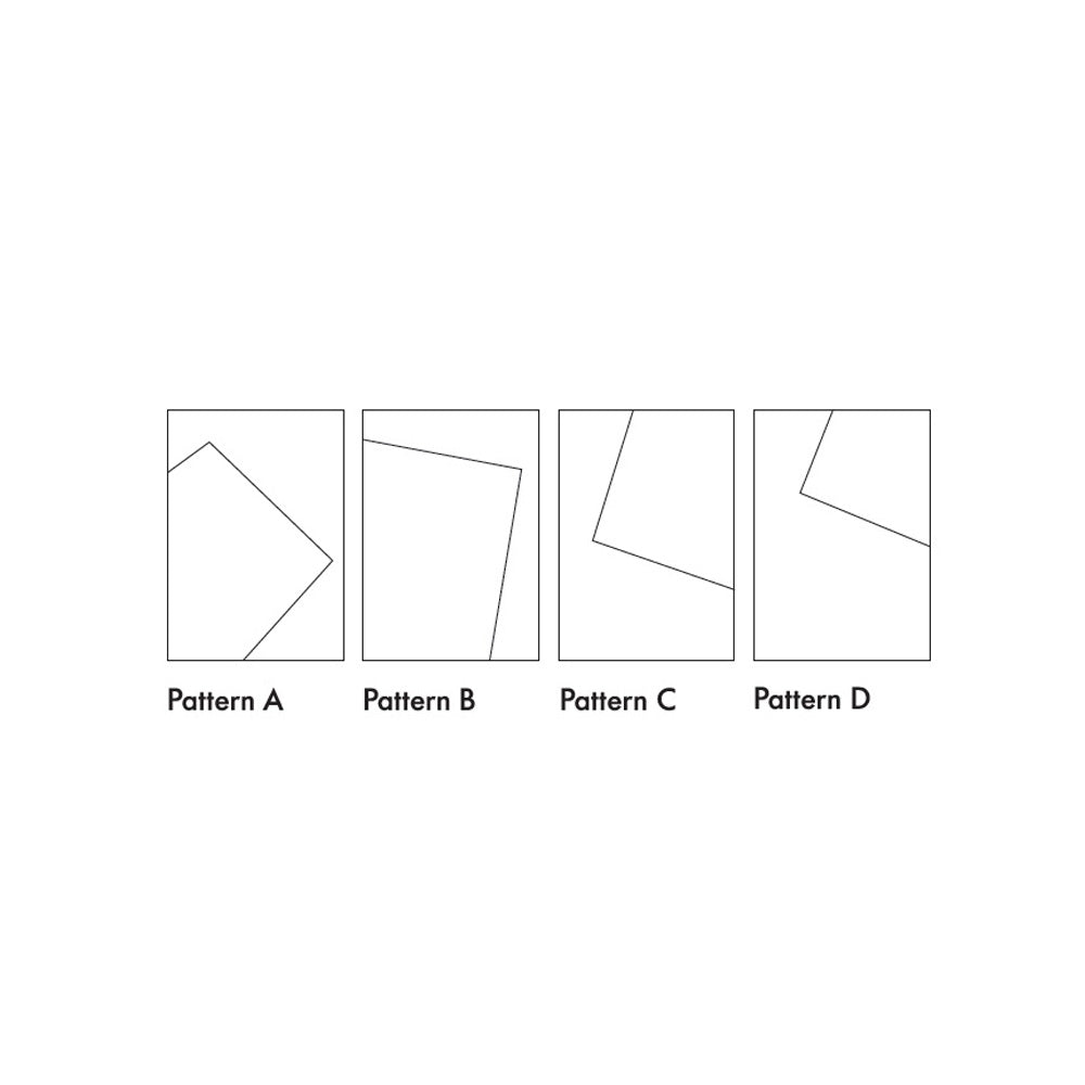 Oblique Rug - Pink Quartz, Pattern D